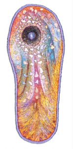 Fire Walking, 24.5 × 10.2cm (9.63 × 4 FireWalking